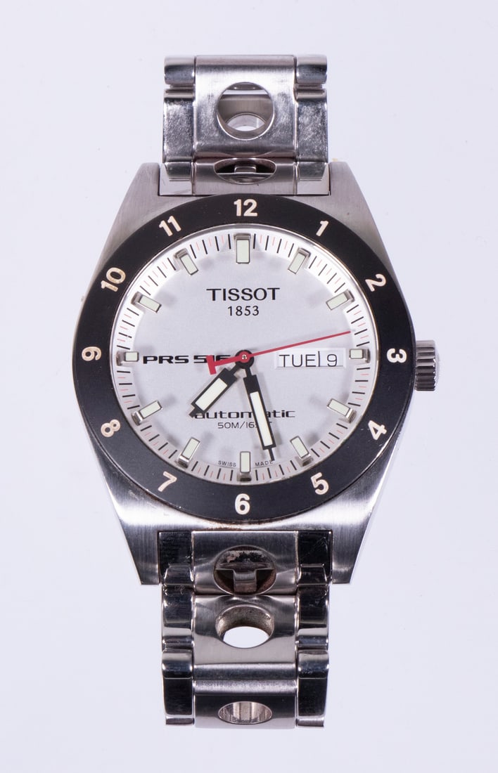 TISSOT TISSOT PRS 516 MEN'S STAINLESS WRISTWATCH (1 of 2)