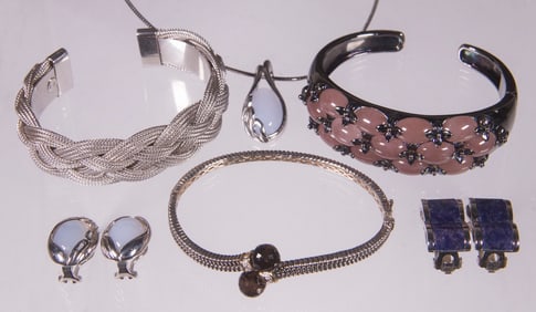 ASSORTED STERLING JEWELRY LOT