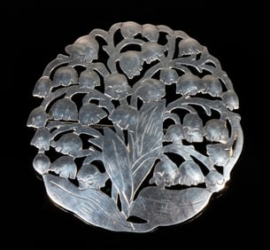 STAVRE GREGOR PANIS VINTAGE SILVER BROOCH