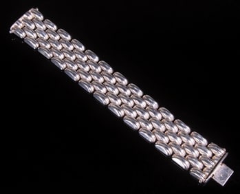 STERLING LINK BRACELET