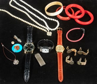 COSTUME JEWELRY AND WATCH COLLECTION