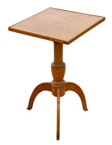 HEPPLEWHITE RIGID TOP CANDLE STAND
