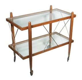 AMERICAN DANISH MODERN STYLE BAR CART
