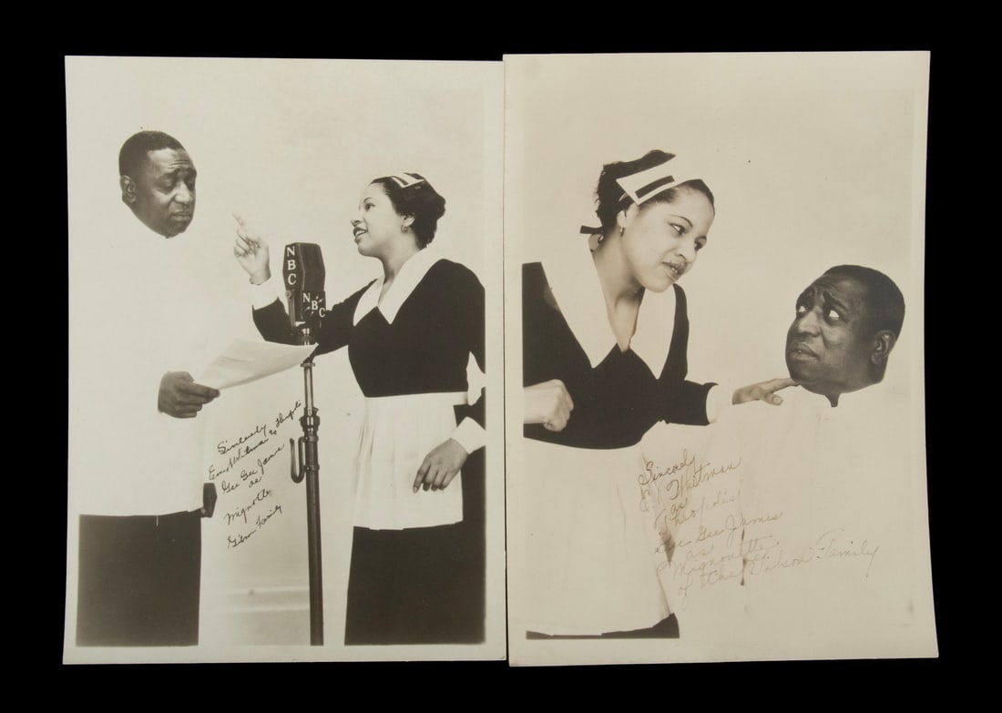 (2) SIGNED PHOTOS OF GEE GEE JAMES IN CHARACTER (1 of 3)