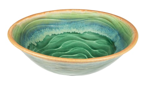 ALAN DITTON (ALBANY, NY) ART POTTERY BOWL