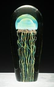 RICHARD SATAVA (CA, 1950 -) ART GLASS