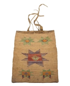 NATIVE AMERICAN GRASS BAG