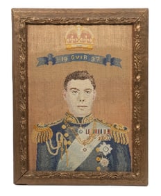 BRITISH ROYAL PORTRAIT NEEDLEPOINT