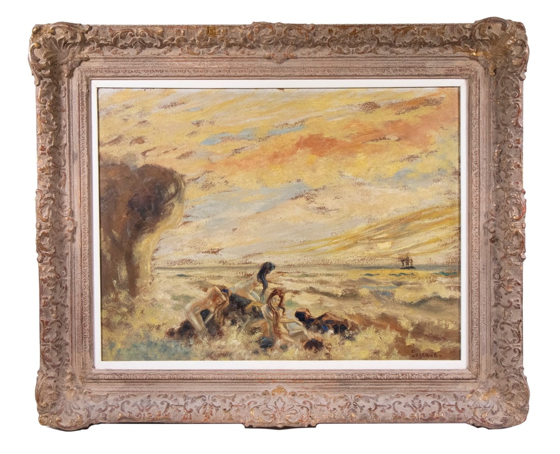 LOUIS MICHEL EILSHIEMIUS (NY/CA/NJ, 1864-1941) (1 of 5)