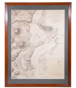 REVOLUTIONARY WAR HISTORY BRITISH MAP PUBLISHED 1793