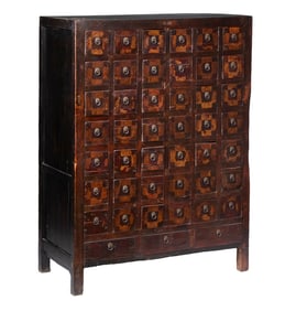 CHINESE QING DYNASTY APOTHECARY CHEST