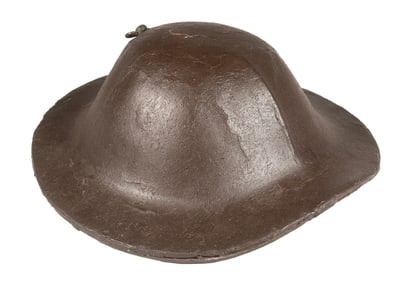 EARLY 17TH C. EDO PERIOD JAPANESE SAMURAI HELMET