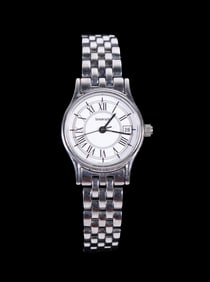 TIFFANY & CO. LADIES STAINLESS STEEL QUARTZ WRISTWATCH