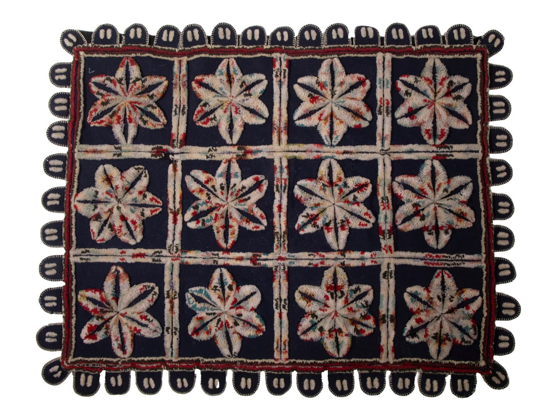 19TH C. AMISH STUMPWORK TEXTILE (1 of 2)