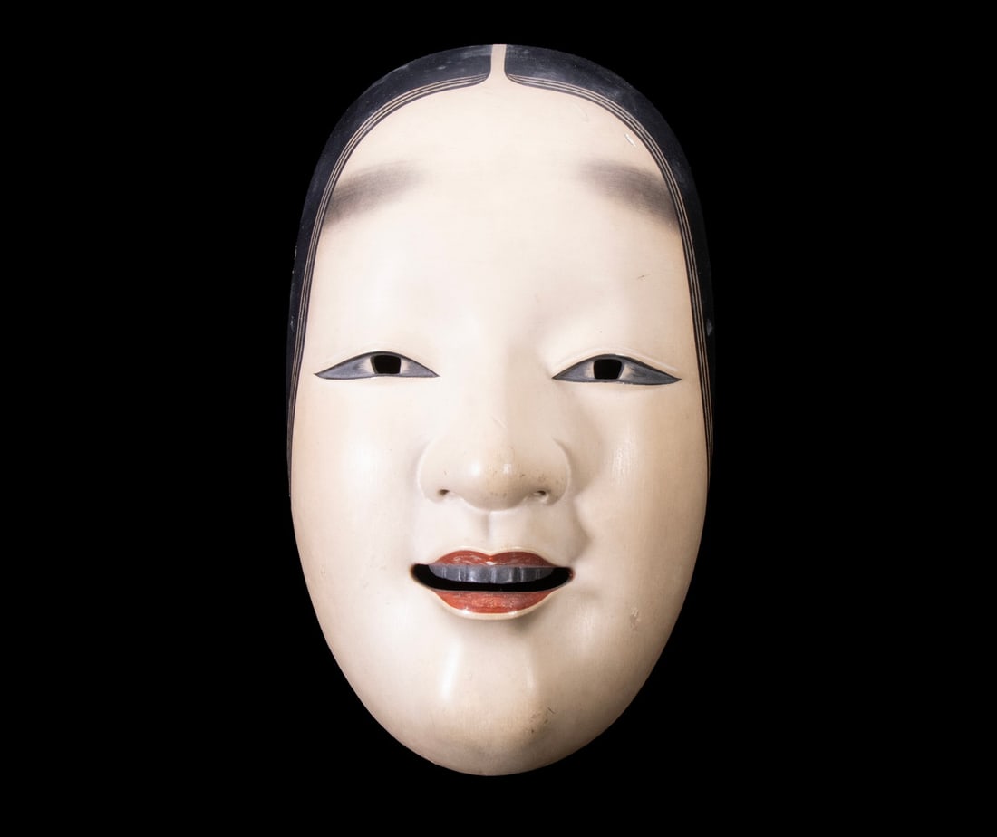 JAPANESE KO-OMOTE NOH MASK
