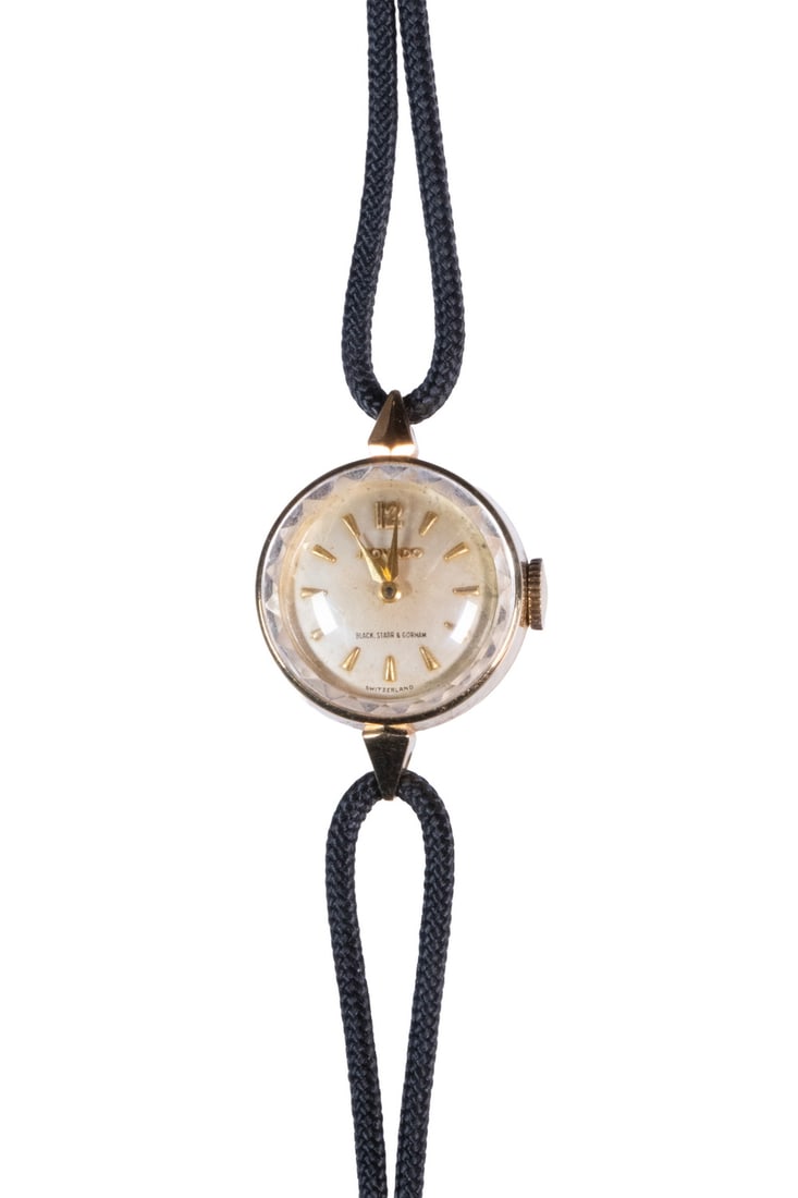 VINTAGE 14K GOLD LADIES MOVADO WATCH (1 of 2)