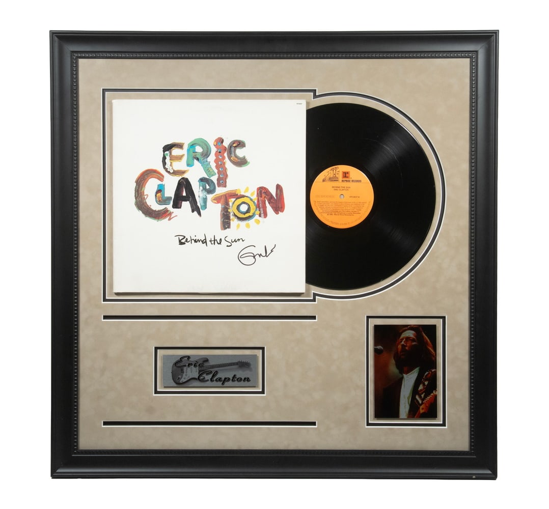 ERIC CLAPTON SIGNED ALBUM (1 of 4)