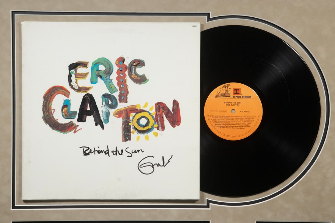ERIC CLAPTON SIGNED ALBUM - 2