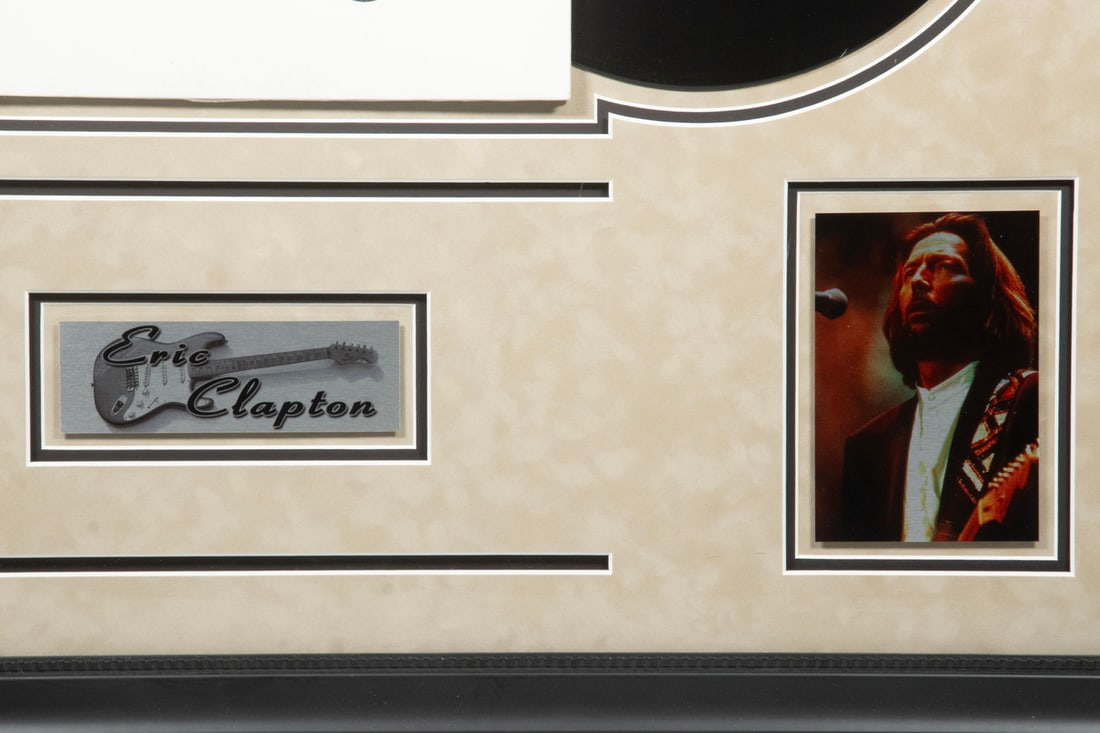 ERIC CLAPTON SIGNED ALBUM - 3