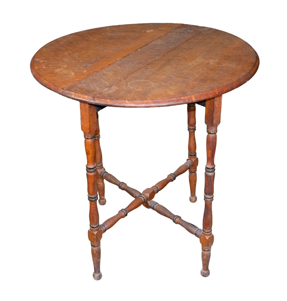 BIRDSEYE MAPLE FOLDING TABLE (1 of 2)