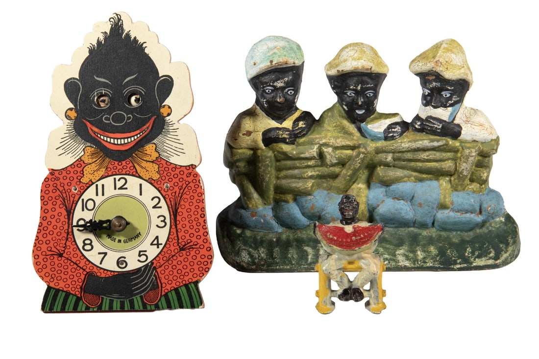 (3) PAINTED NOVELTY FIGURES, EARLY–MID 20TH C. (1 of 1)