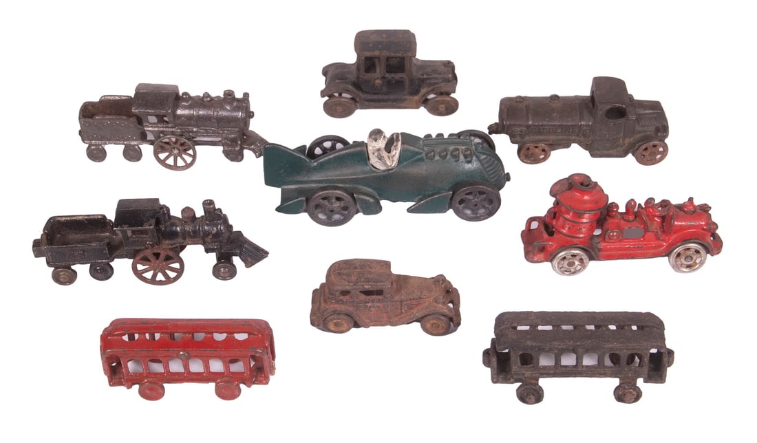 SMALL CAST IRON VEHICLE COLLECTION (1 of 2)