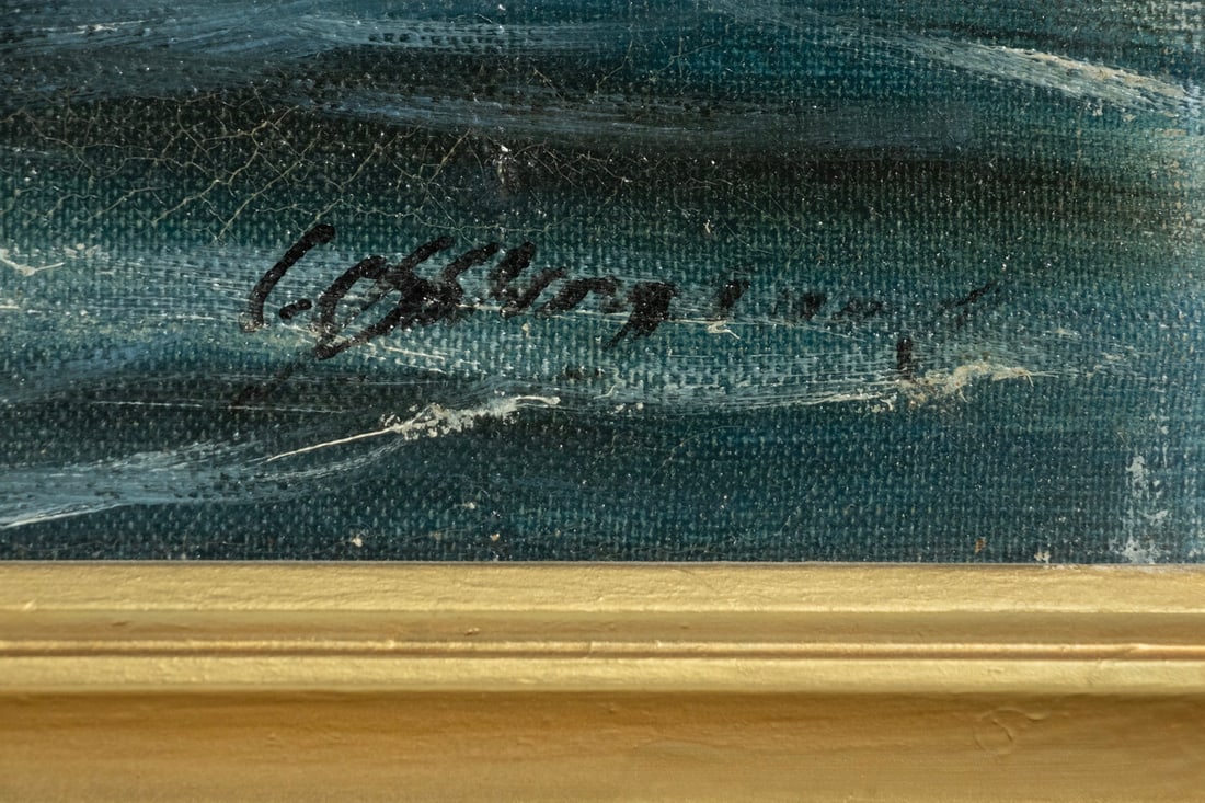 1920 DANISH SAILING SHIP PORTRAIT - 3