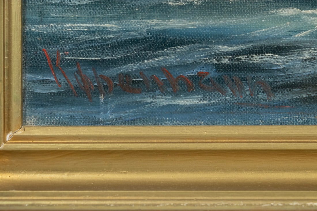 1920 DANISH SAILING SHIP PORTRAIT - 4