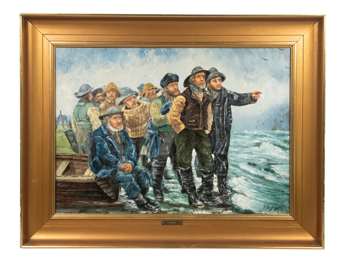 IVAR N. FALCK (19TH-20TH C. DENMARK) (1 of 4)