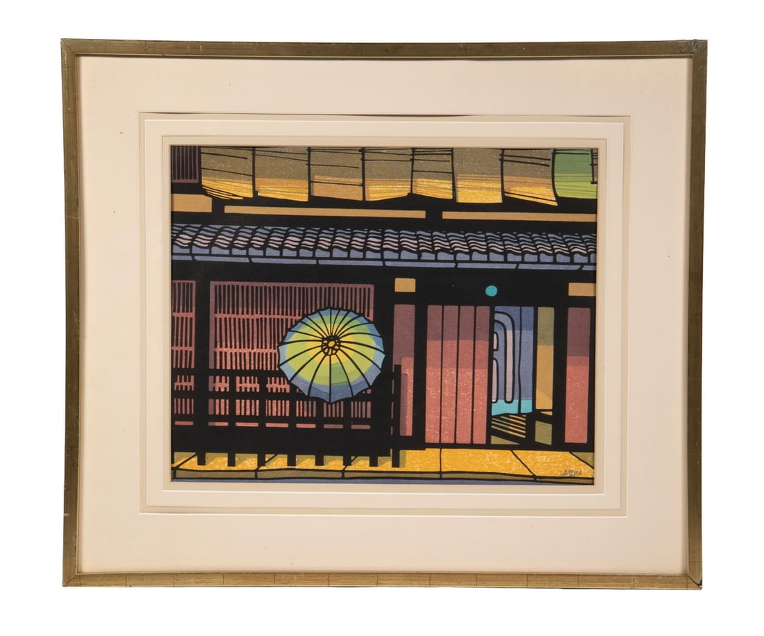 CLIFTON KARHU (MN/JAPAN, 1927–2007), GION DISTRICT (1 of 3)