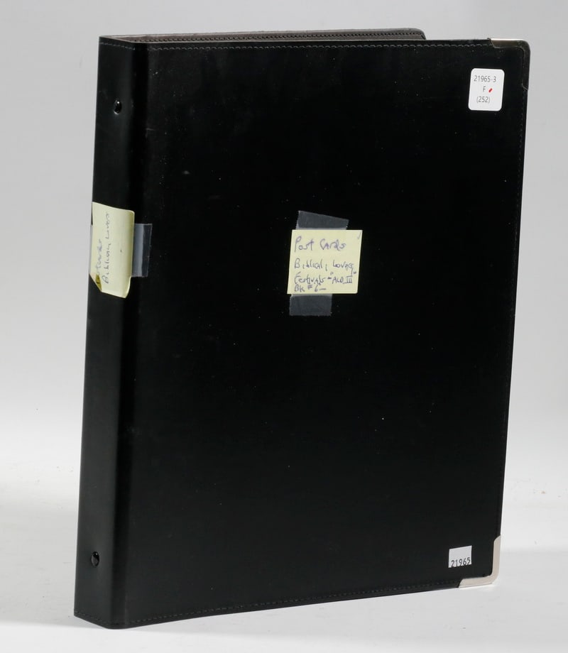 BINDER (252) HARP THEMED POSTCARDS - 5