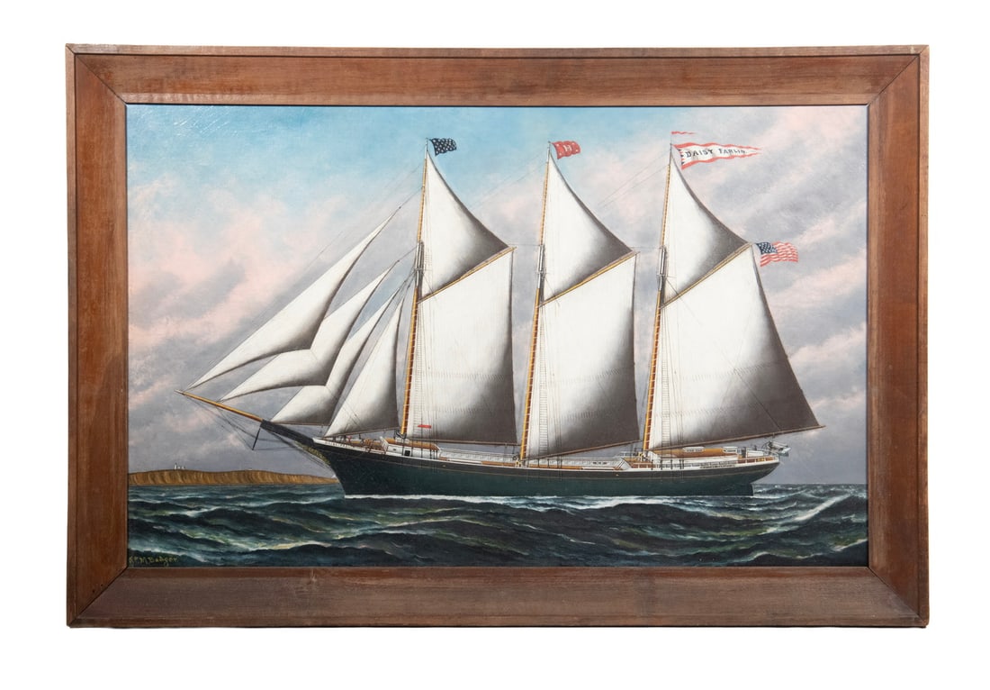 SAMUEL FINLEY MORSE BADGER (MA, 1873-1919) (1 of 4)