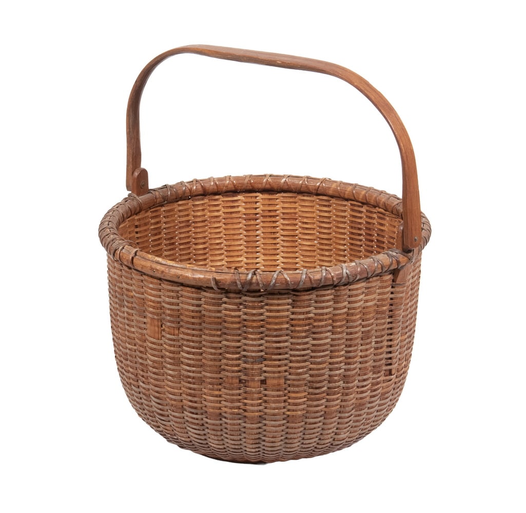 JOSE FORMOSO REYES LARGE NANTUCKET BASKET, MID-20TH C (1 of 3)