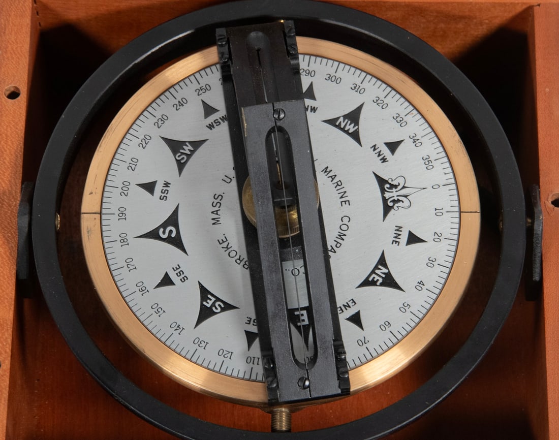 MARINE COMPASS CO. GIMBALED COMPASS - 2