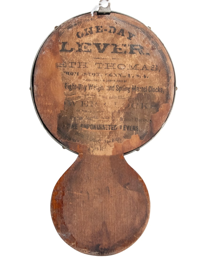 NICKEL PLATED SETH THOMAS SHIP'S BELL CLOCK - 3