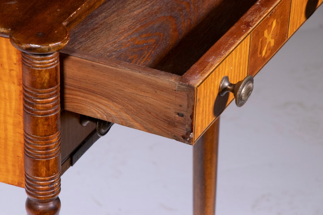 SHERATON COOKIE-CORNER SIDE TABLE - 4