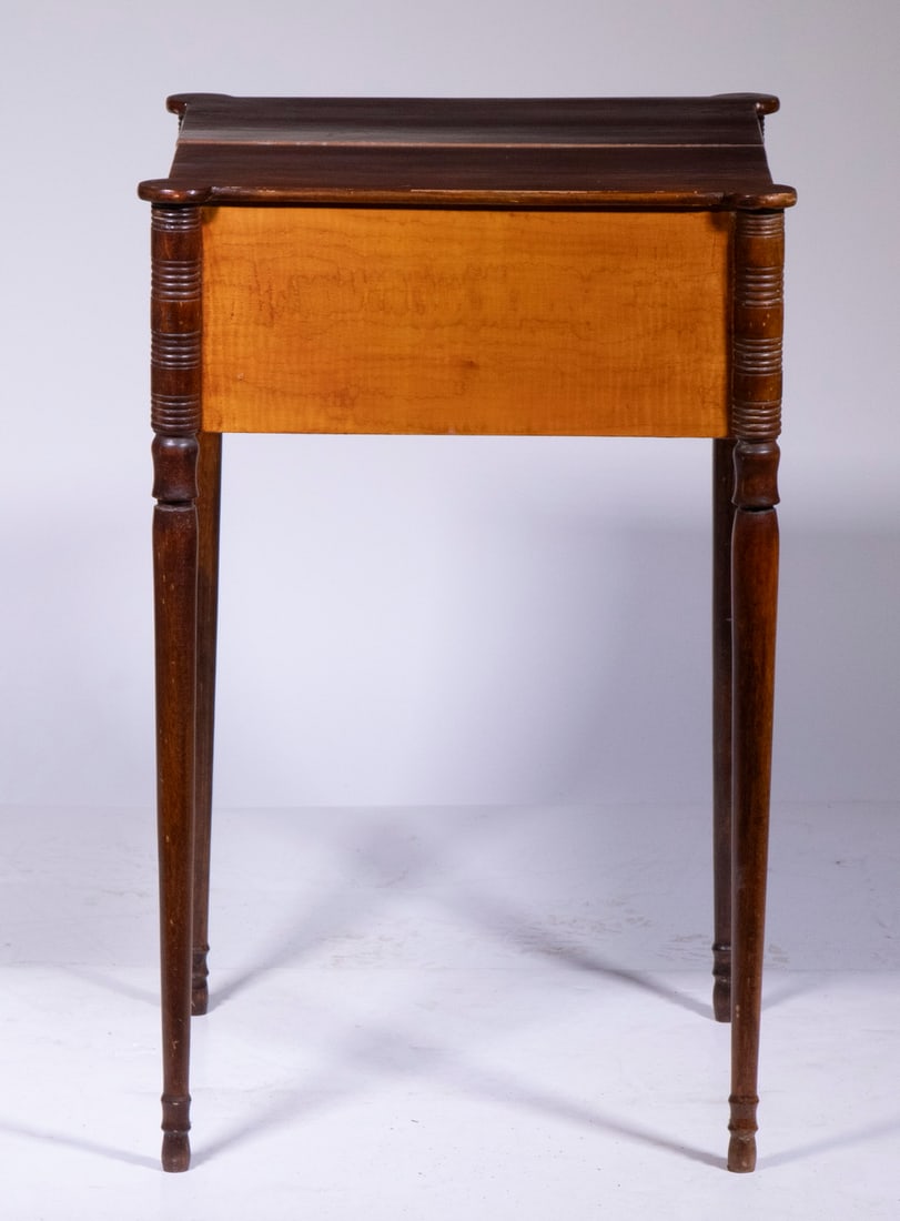 SHERATON COOKIE-CORNER SIDE TABLE - 5