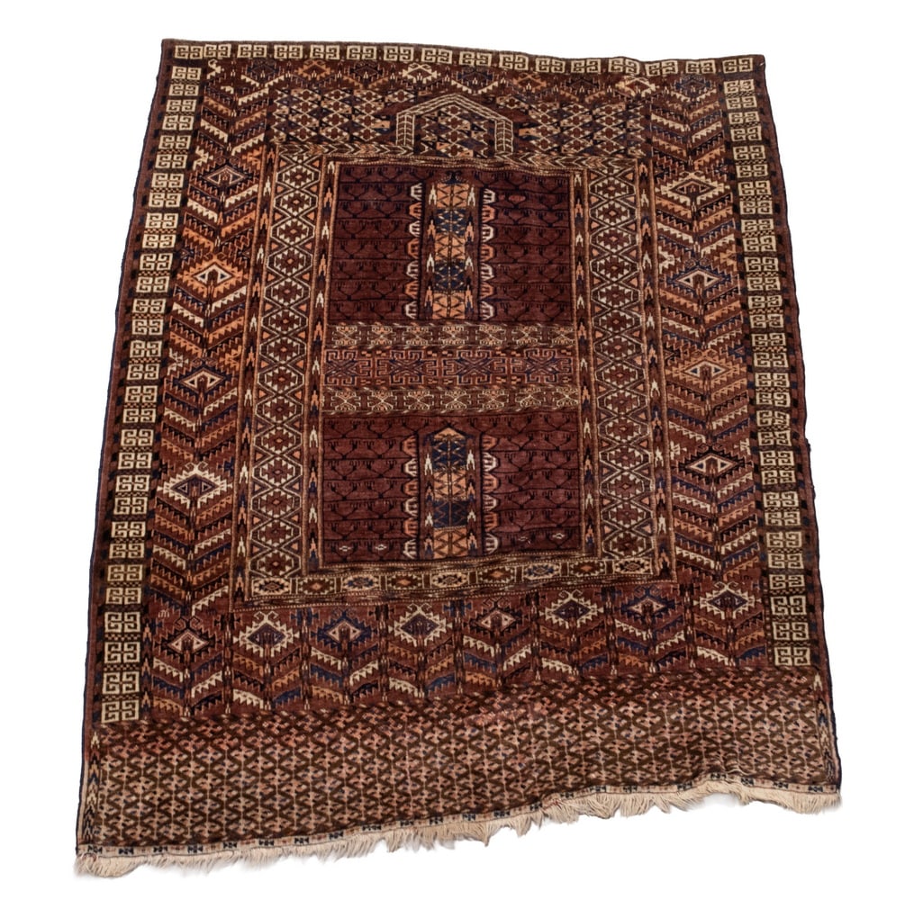 YOMUD ENSI, TENT DOOR FLAP (3'11" x 4'11") (1 of 2)