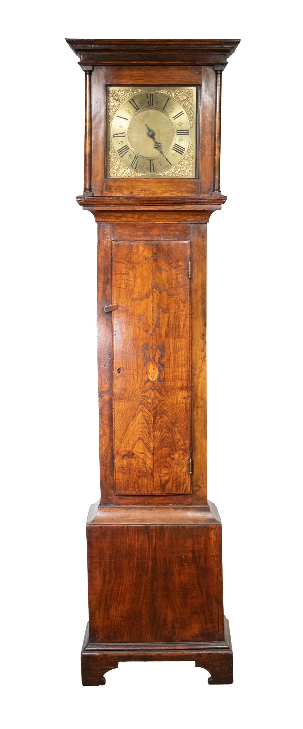 GEORGE II CA 1730 TALL CLOCK BY JOHN BUFFET OF COLCHESTER, ENGLAND (1 of 6)