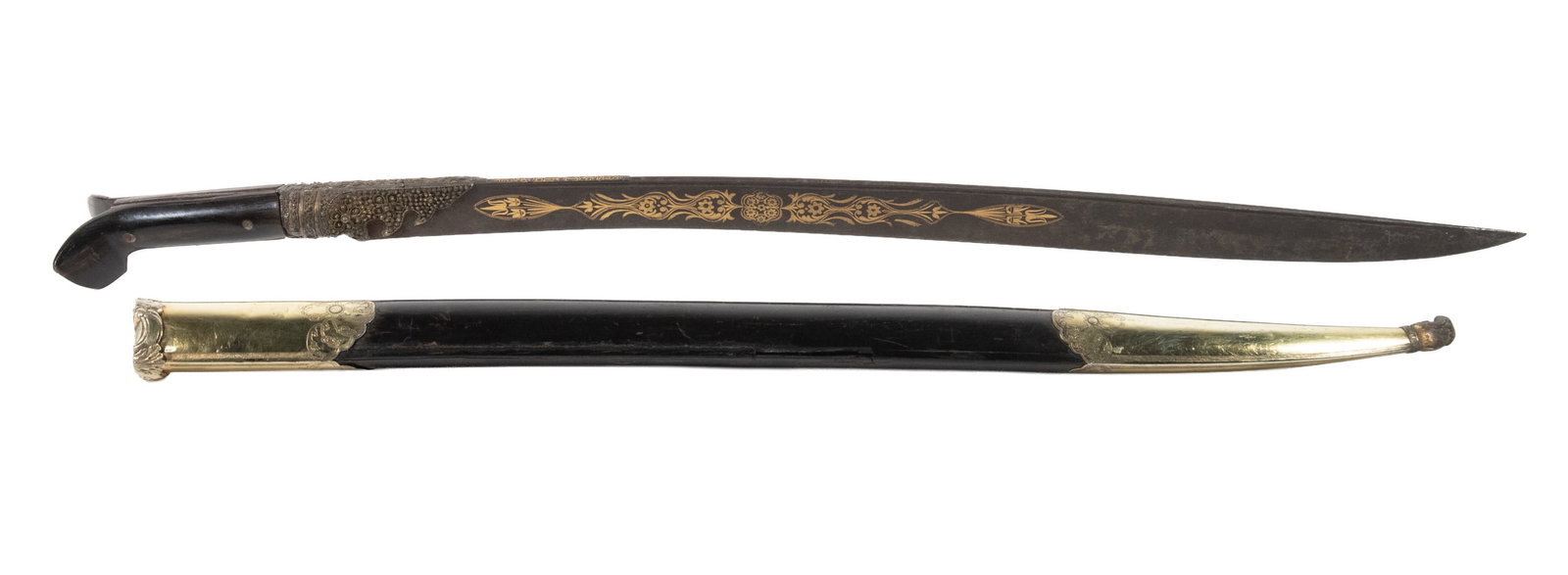 DATED 1808 OTTOMAN YATAGAN SWORD (1 of 5)