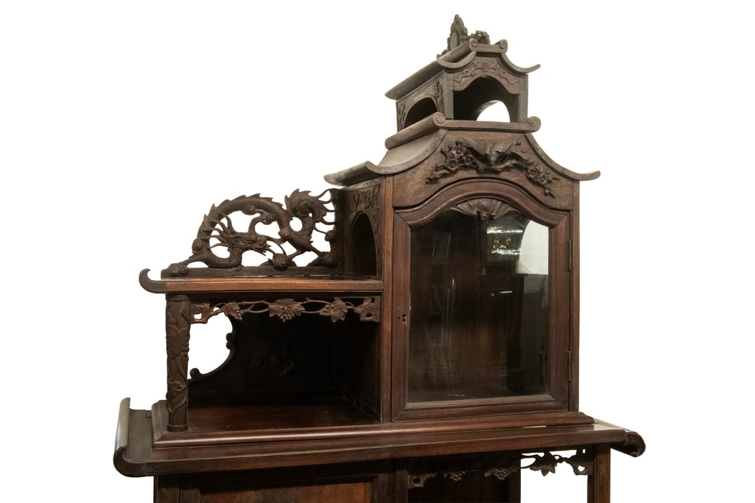 EARLY 19TH C. CHINESE DISPLAY ETAGERE - 2