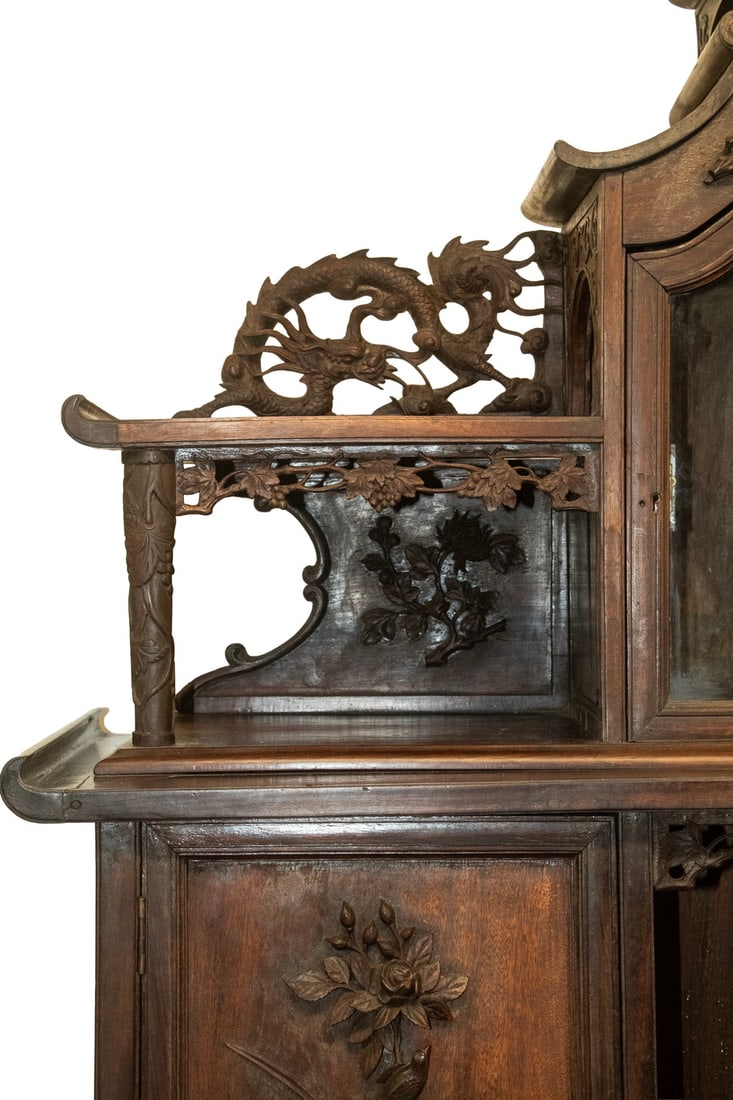 EARLY 19TH C. CHINESE DISPLAY ETAGERE - 6