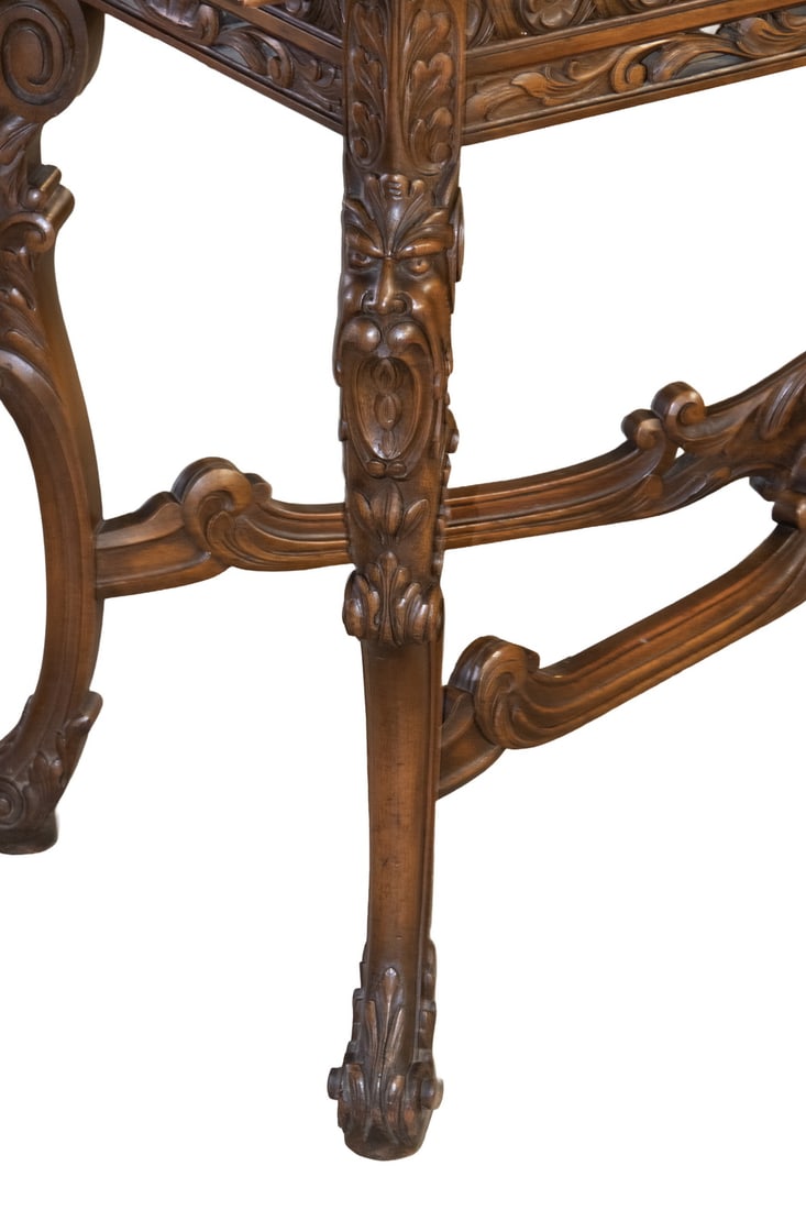 VICTORIAN CONSOLE SERVING TABLE - 2