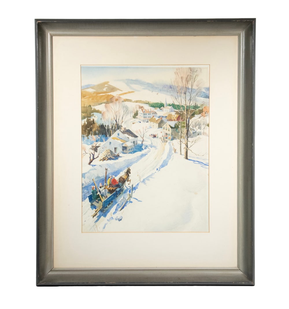 ATTRIBUTED TO PAUL STARRETT SAMPLE (NH/CA/VT, 1896-1974) (1 of 2)