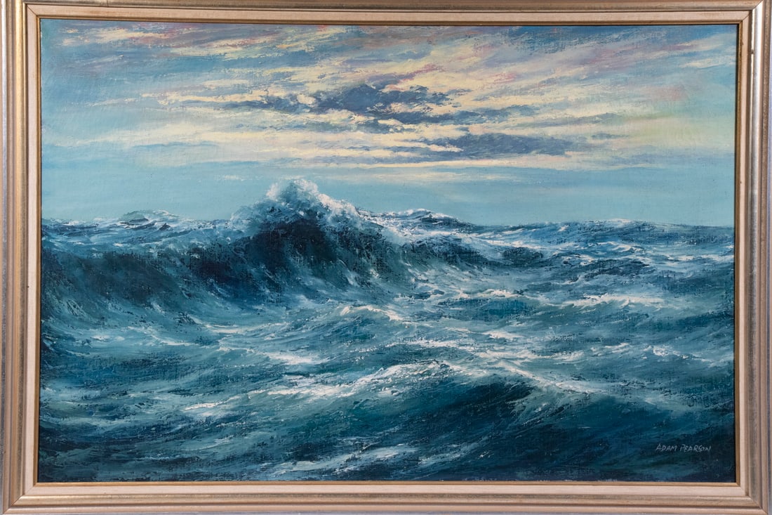 ADAM PEARSON LARGE SEASCAPE - 2