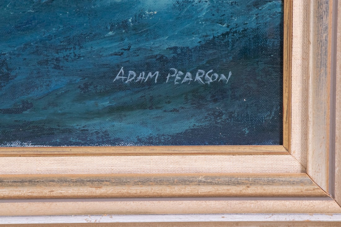 ADAM PEARSON LARGE SEASCAPE - 3