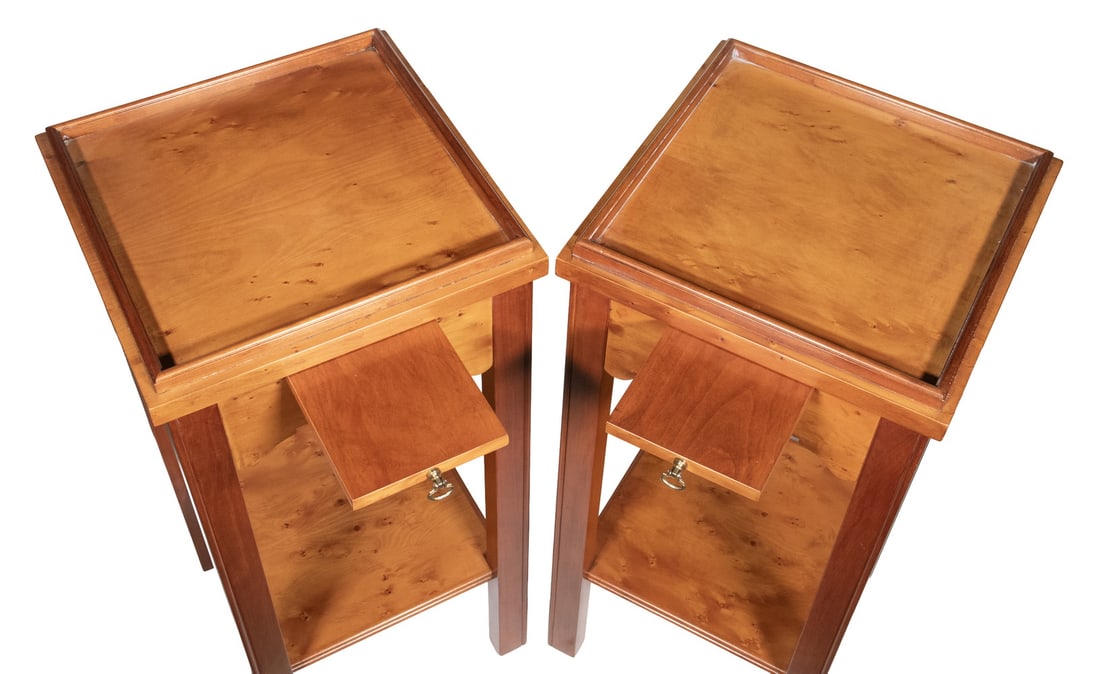PR CUSTOM MAPLE SIDE TABLES - 2