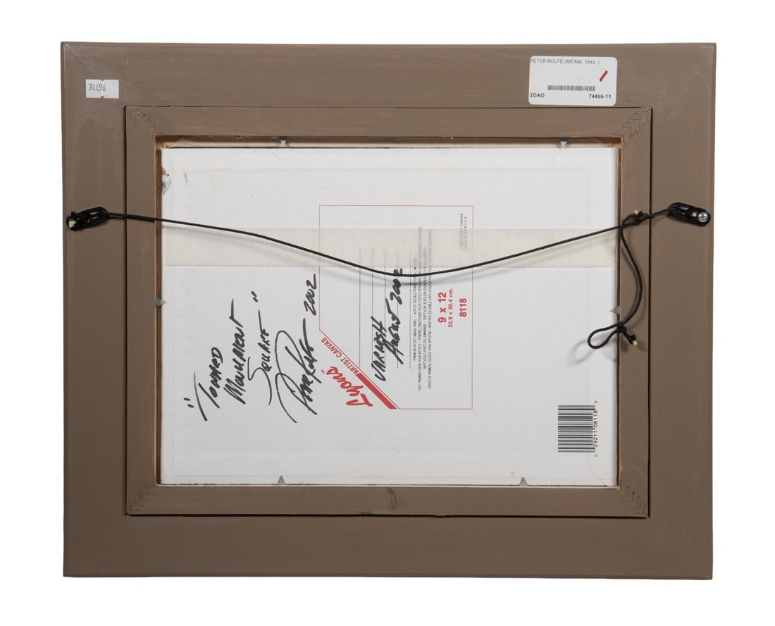 PETER ROLFE (ME/MA, 1942 - ) - 8