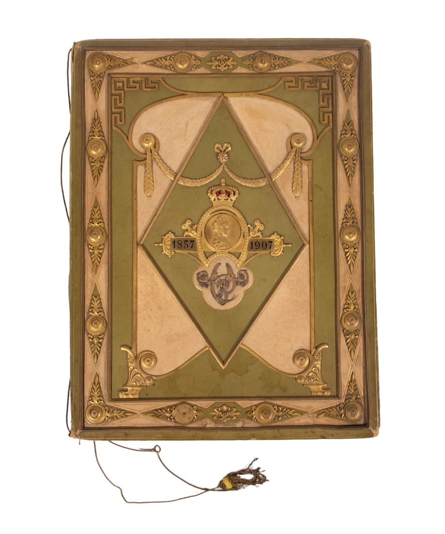 ARCHDUCHESS KAROLINA HISTORICAL AUSTRIAN 1907 VIENNA COMMEMORATIVE FOLIO (1 of 4)