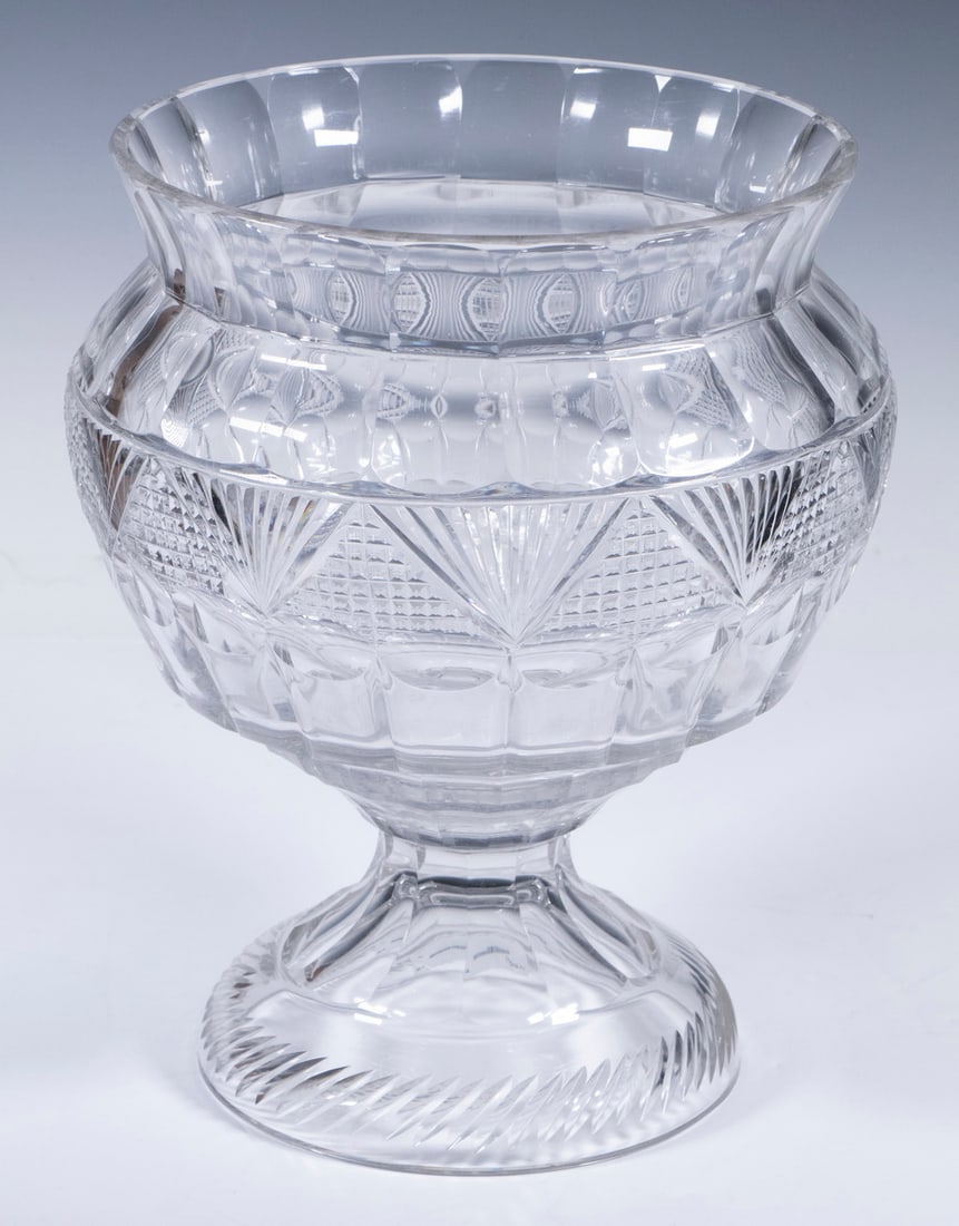 LARGE CUT CRYSTAL COMPOTE (1 of 1)